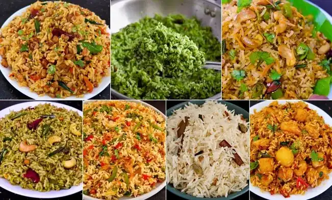 Variety of Dishes
